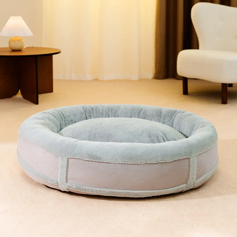 Dog Bed Sofa Basket Dog Beds Fun Washable Removable Dog House Suede Outdoor Large Pet Cat Dog Bed Warm Mat Sofa