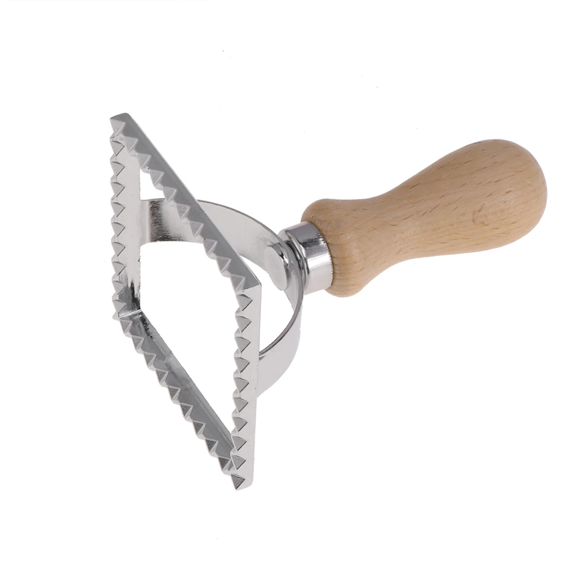 

Square Cookie Mold Stainless Steel Wooden Handle Pastry Biscuit Maker Embossed Mold Fruit Vegetable Kitchen Tool