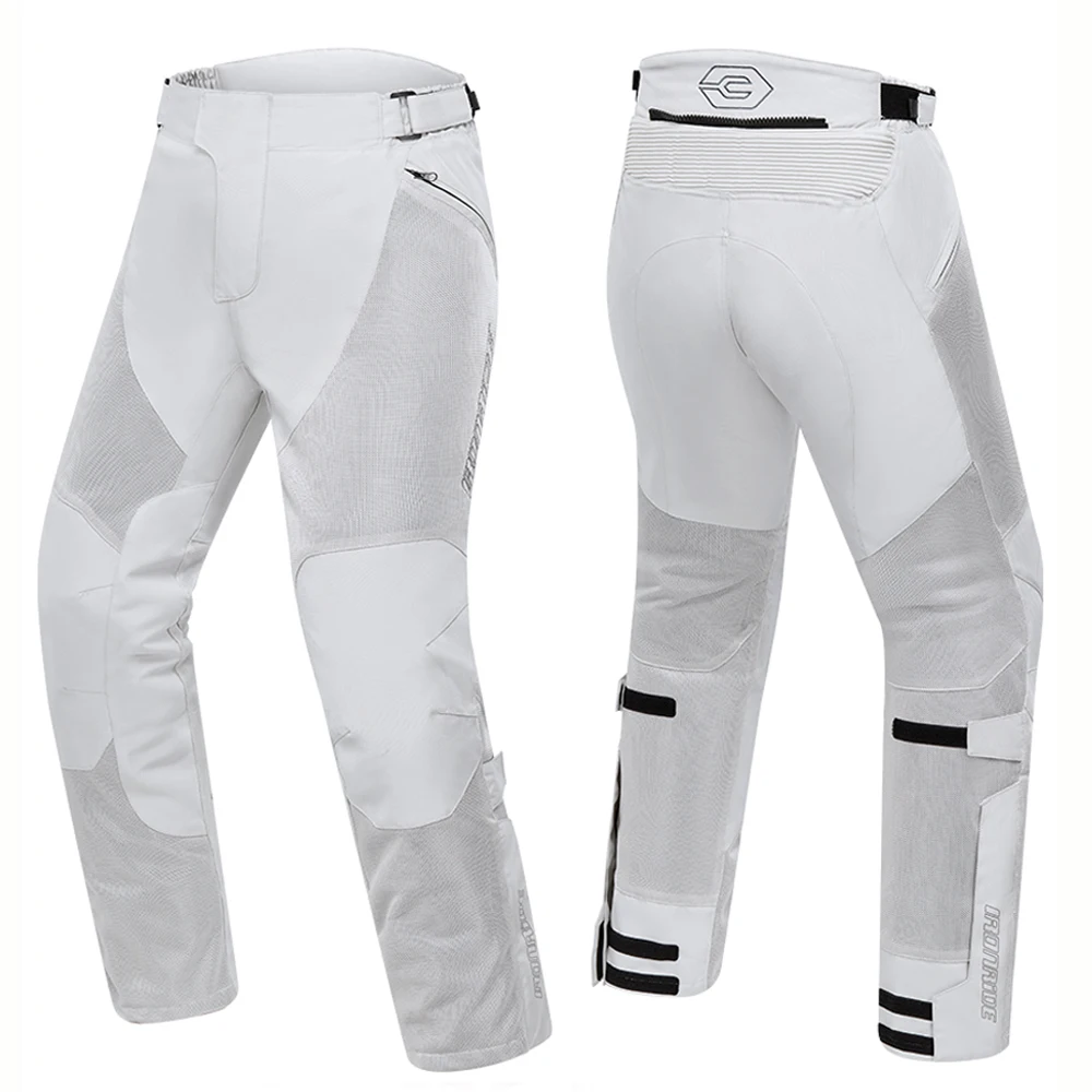 

Breathable Motorcycle Pants Anti-Fall Motorcycle Protection Equipment Wear-Resistant Motocross Pants Reflective Men Racing Pants