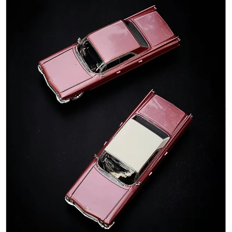 MK Diecast 1/64 Scale 1962 America Deville Alloy Car Model Ornament Collectible Toy Decoration