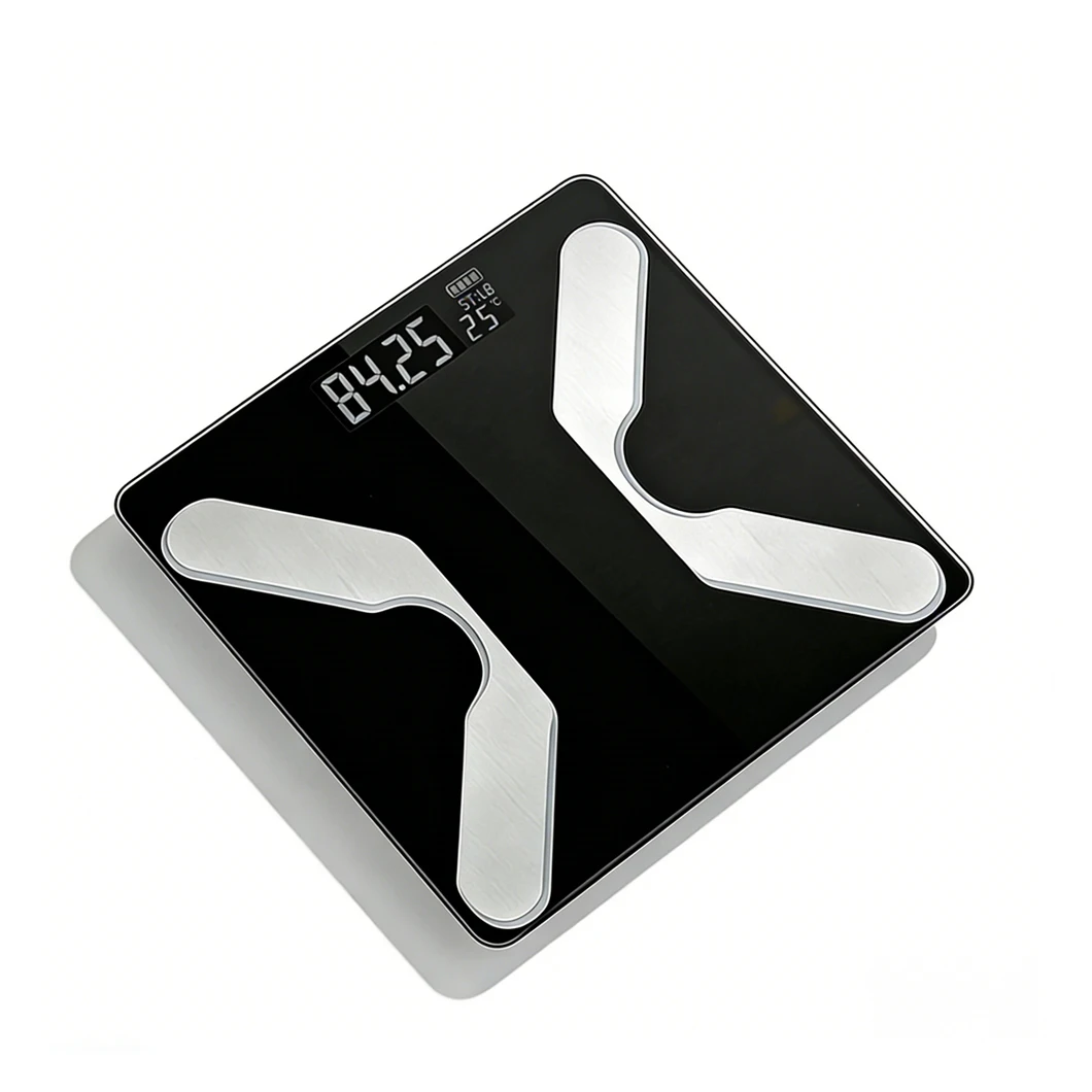 1 bilancia portatile da bagno, mini bilancia intelligente ad alta precisione per il corpo, peso, spedizione senza batterie_voghion.com