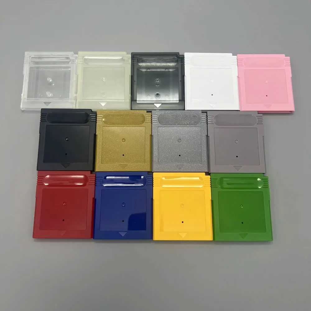 JCD Sostituzione della custodia della scatola dell'alloggiamento della carta da gioco di alta qualità per la scatola della carta della cartuccia di gioco classica Gameboy GB DMG