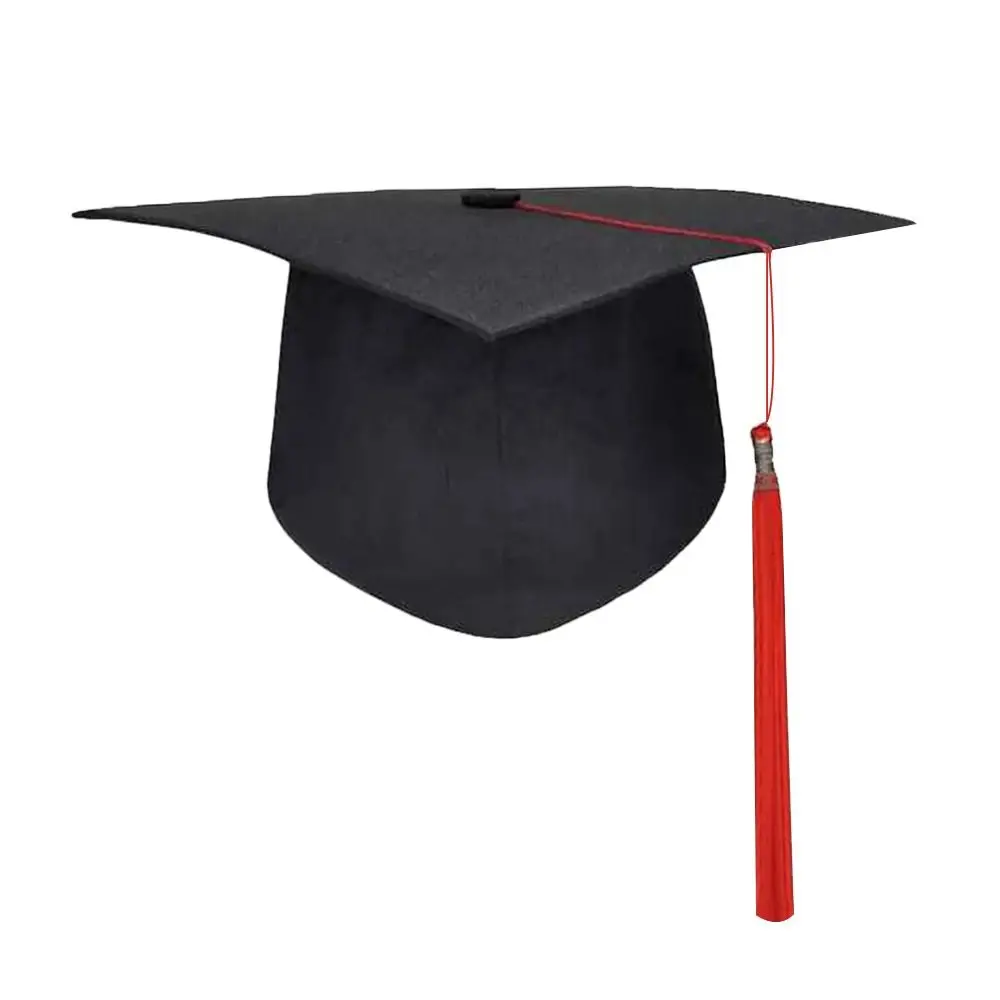 Unisex 2024 Graduation Graduation Hat Congrats Grad University Mortarboard Cap Degree Ceremony DIY Party Supplies