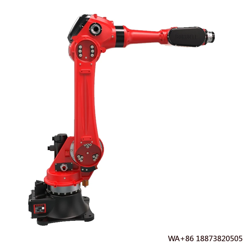 روبوت CE معتمد 6 محاور متعدد الوظائف صناعي عالي الدقة لحام البليتيد المواد التعامل مع تحميل PLC المحرك #1