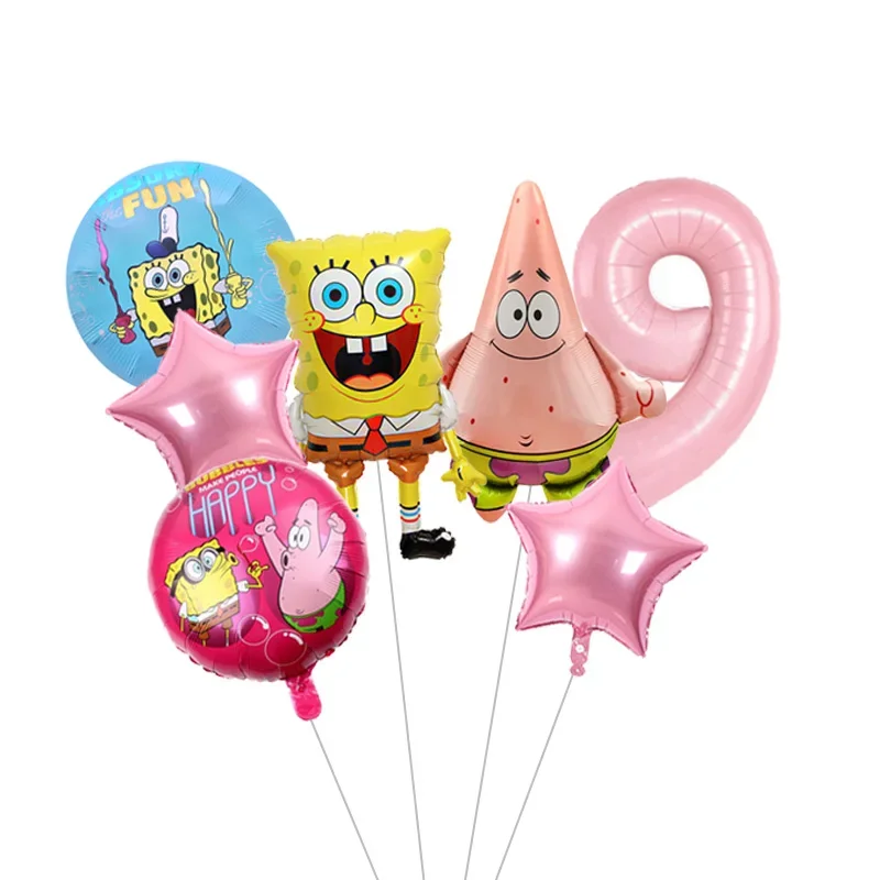 Niedlicher SpongeBob-Themen-Partykerzen-Geburtstagstorten-Topper für Kinderfeier-Dekoration – Detail 36