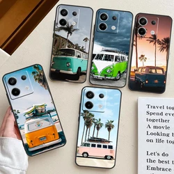 Combi Van Surf Case For Redmi Note 12 9 10 11 13 Pro Plus 9S 10S 11S 12S Cover For Redmi 12 10C 12C 13C