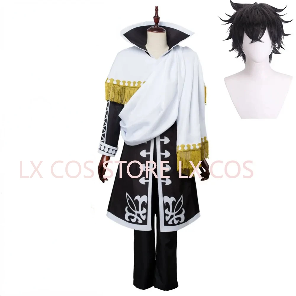 Season5 Zeref Dragneel Cosplay Costume Zeref Dragneel Emperor Costume Outfit Adult Men  Halloween Party Costume YW