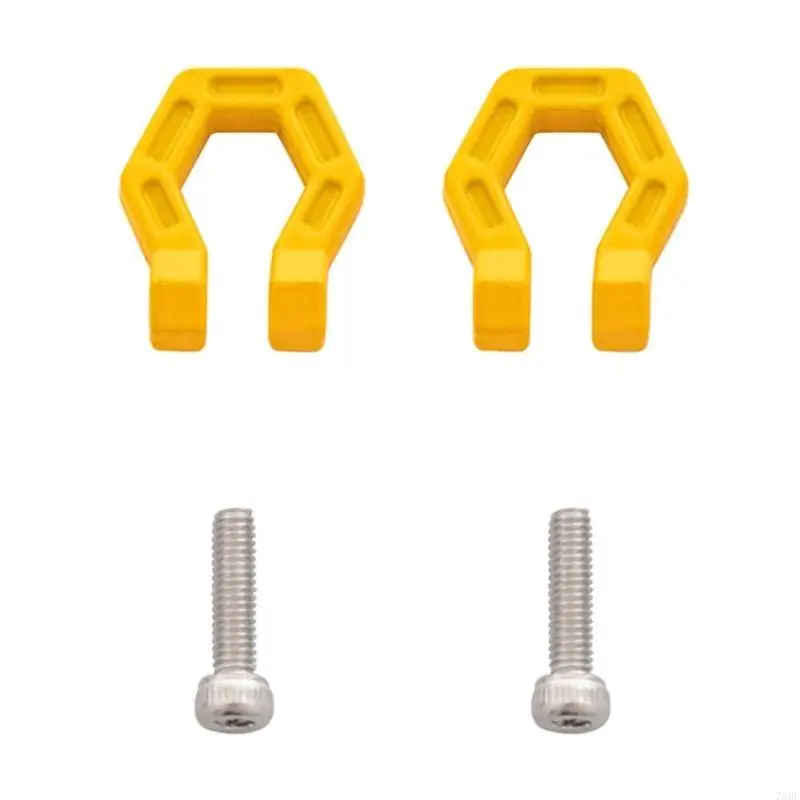 76HF RC Car Accessories Decorative Tools Metal Trailer Buckle for Axial SCX10