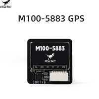 HGLRC M100-5883 M10 GPS Module with Compass Ceramic Antenna on-board LED Indicators 21x21mm for RC Airplane FPV Long Range