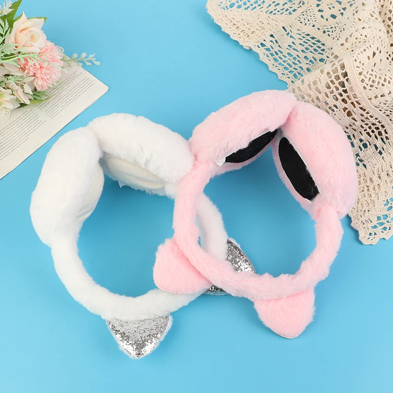 New Lovely Winter Warm Cat Ear Warmers Plush Earmuffs For Women Playful Girls Ear Muffs Cold Protection