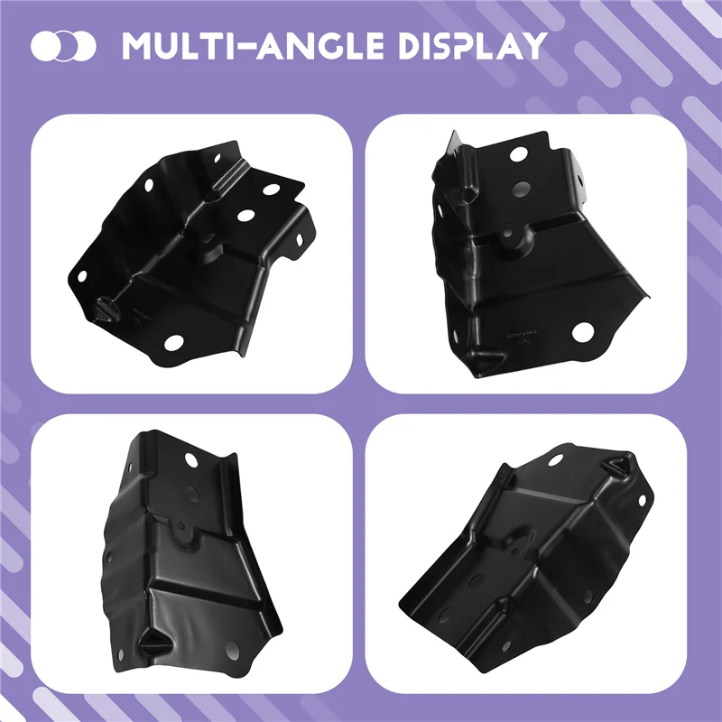 

X39A-Car Pair Mount Bracket Support For Tesla Model 3 Front Bumper 1694450-00-D 169445000D