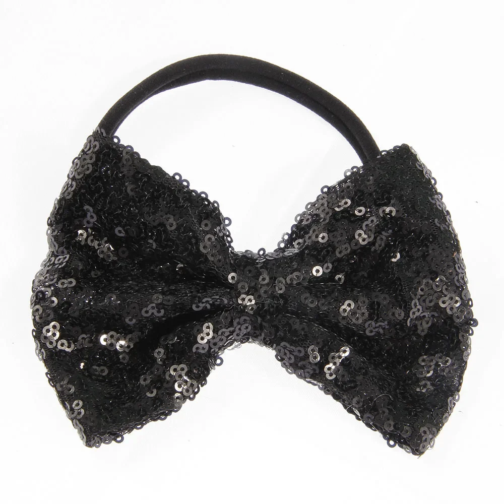 Interrupteur Bandeau artificiel astique à Paillettes Brillantes avec Nministériels d Papillon pour Bébé Fille, Accessoire de Photographie pour