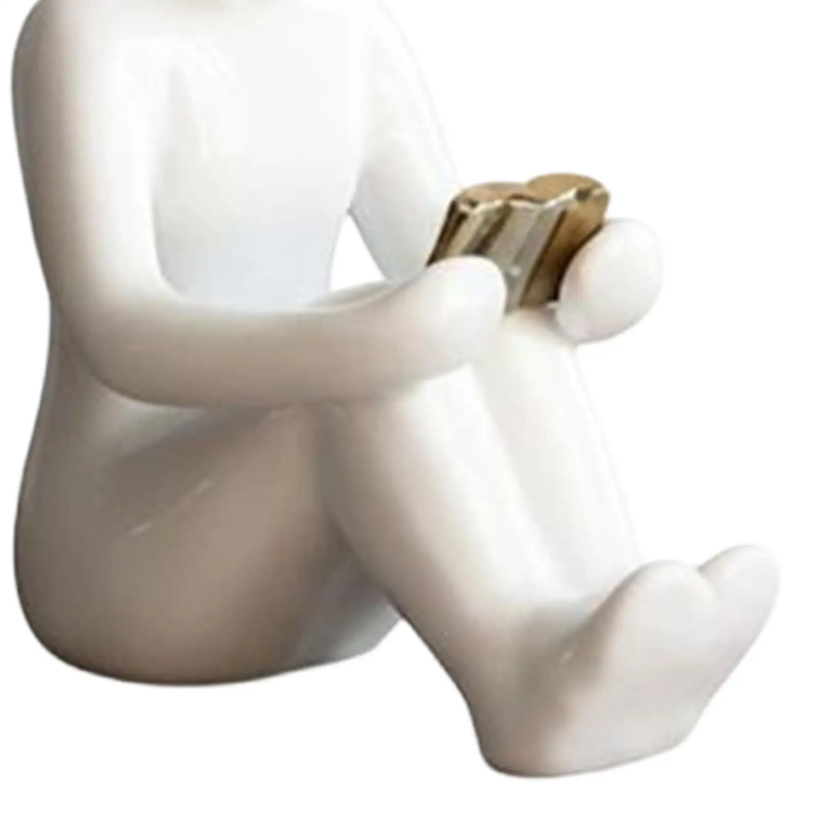 نهايات كتاب الجدة ثلاثية الأبعاد على شكل بشري عرض حديث ديكور الدفتين الحديثة لأصدقاء العائلة غرفة المعيشة مكتبة المكتب المنزلي