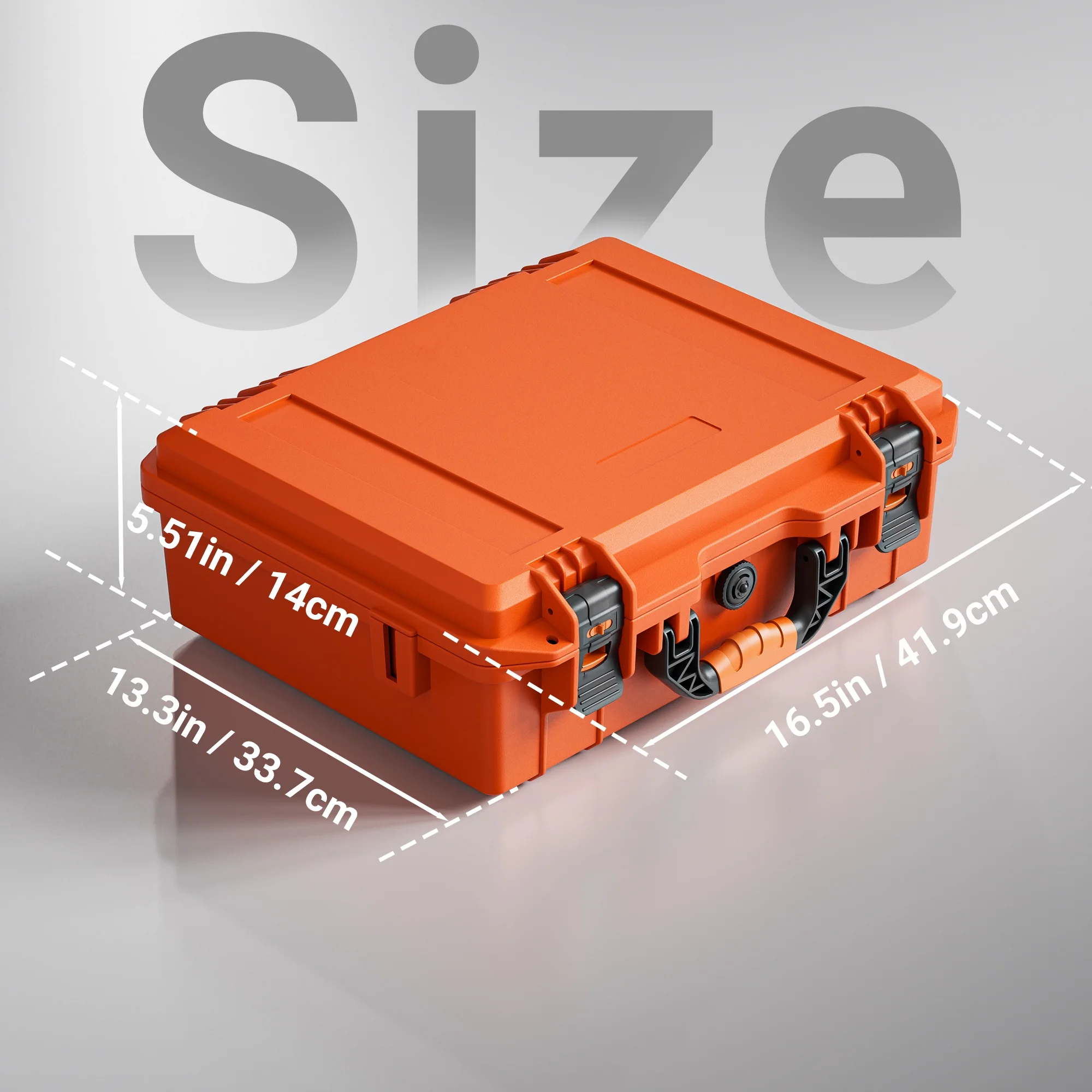 Starlink Mini Carrying Case with Tripod, Waterproof Portable Starlink Mini Hard Case with Precision Cut Foam For Travel Camp RV