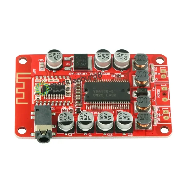 1PCS YDA138 DC 12V 2A Bluetooth digital audio amplifier module Board Class D 2 * 15W stereo 2 channels Power amplifiers