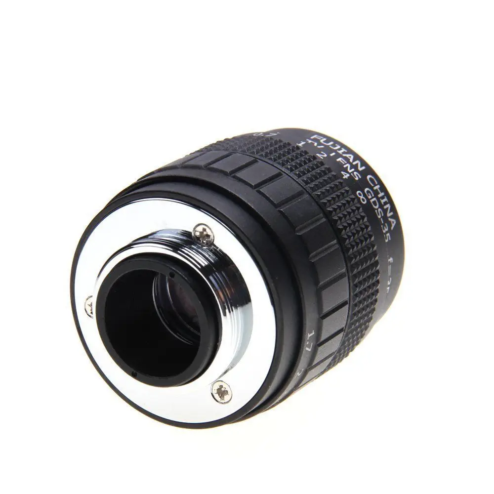 CCTV 마운트 렌즈, 마이크로 4/3 m4/3 올림푸스 EPL5 EPM3 EPL7 OM-D EP1 EP2 EP3 EP6 EPL6 EPL3 E-M5 E-M10, F1.7 C, 35mm