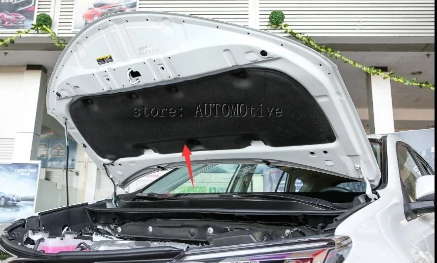 سجادة محرك بغطاء رأس أمامي قطني لجدار الحماية ، مانعة للضوضاء لتويوتا RAV4 ، حرارة السيارة وعزل الصوت ،-