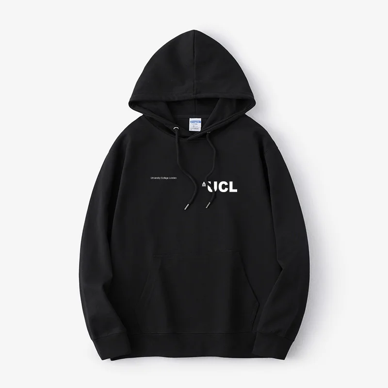 هودي زي مدرسي تذكاري من جامعة لندن كوليدج لندن، تصميم فضفاض للنساء بأكمام طويلة، مزيج من القطن والبوليستر، أسلوب عملي #1