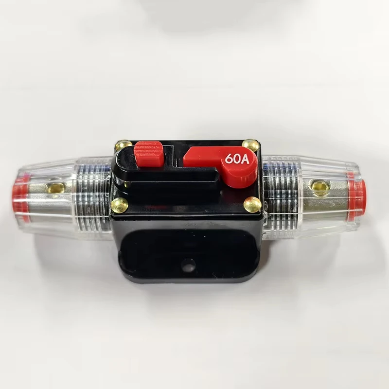 Automatischer Sicherungsautomat 12V 24V 20A 30A 40A 50A 60A 80A 100A für Auto, Motorrad, Stereoanlage, Solarenergie, mit Rücksetzfunktion und Inverter – Detail 5