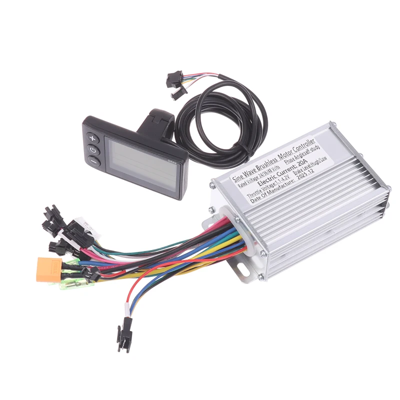

Motor Controller LCD Motor Controller 48V TF100 Waterproof LCD Display Panel Electric Scooter Brushless Controller Kit
