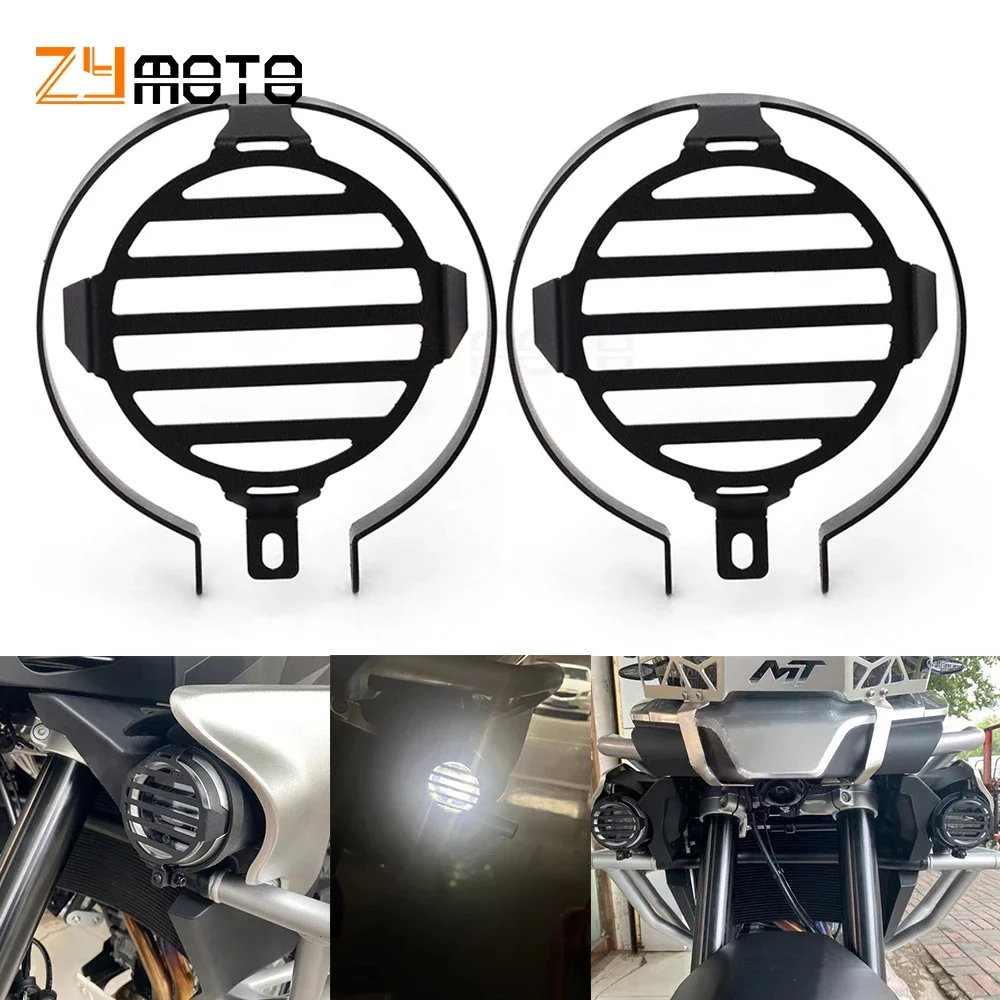 

For CFMOTO 800MT 2021 2022 2023 800 MT Motorcycle LED Fog light Protector Guards OEM Foglight Lamp Cover Accessories