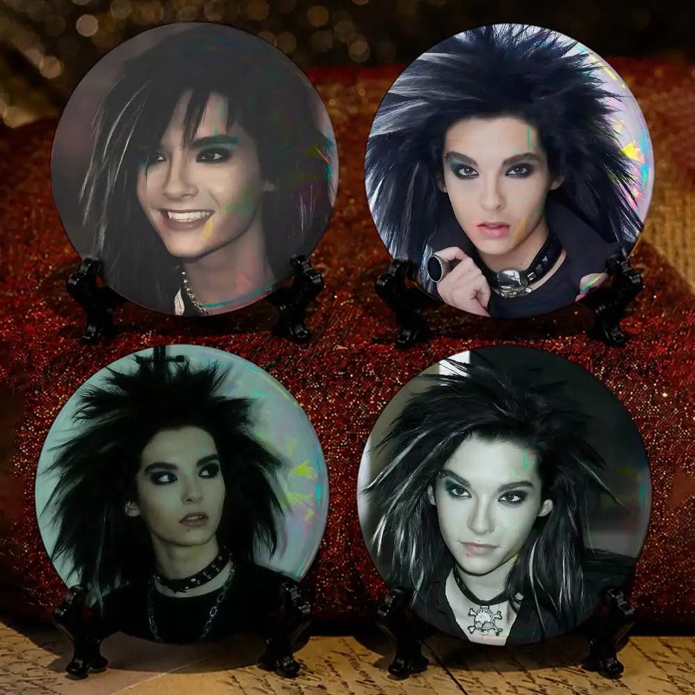 Singer Bill Kaulitz 25mm 75mm 44mm 58mm 32m Brooches Badges Pins for Accessories