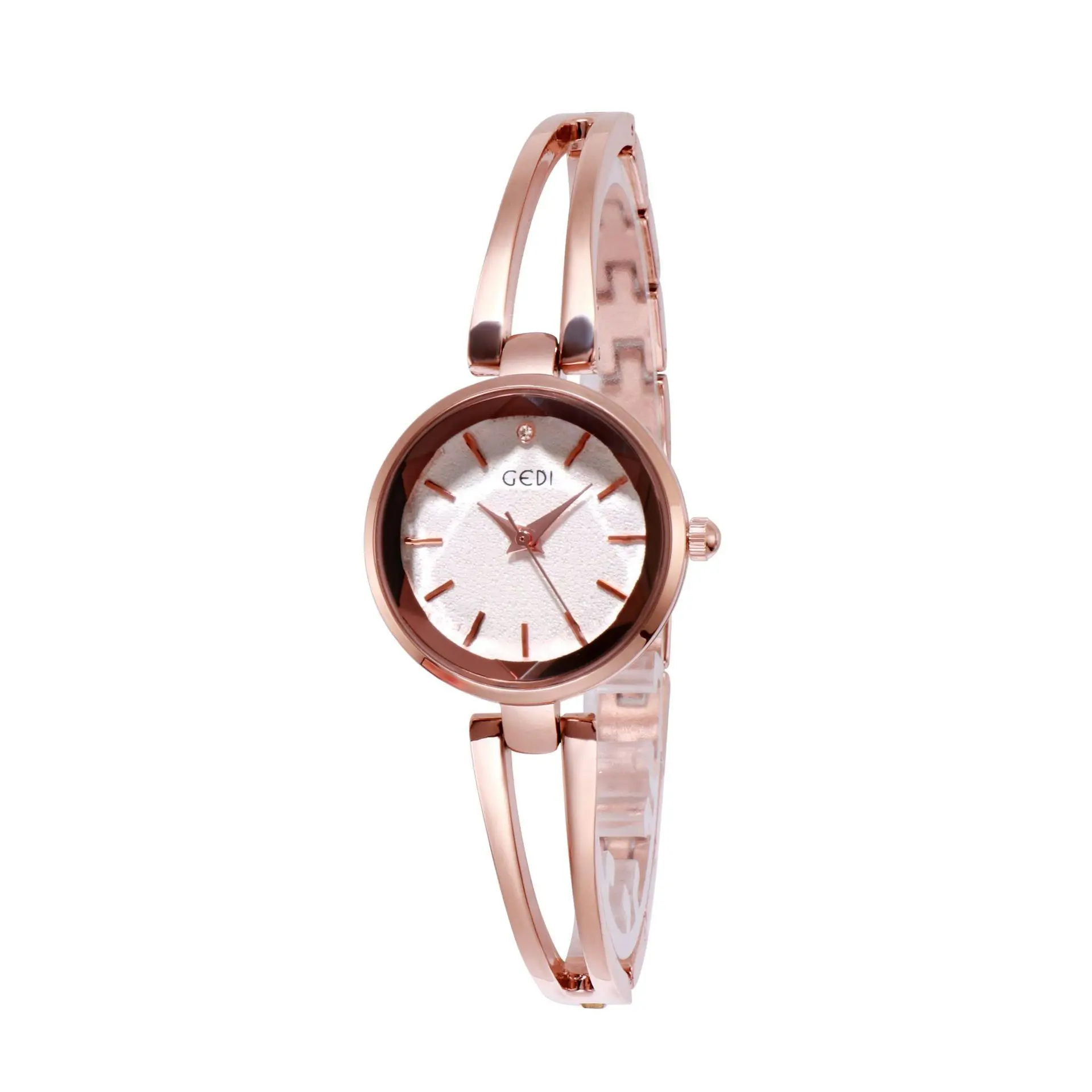 

Часы-браслет Женские темпераментные водонепроницаемые компактные кварцевые часы из сплава