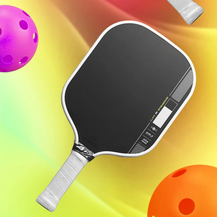 

Gen4 T700 Raw Carbon Pickleball Paddle USAPA Approved 16mm Surface Elongated Design High Quality Lightweight Increased Power