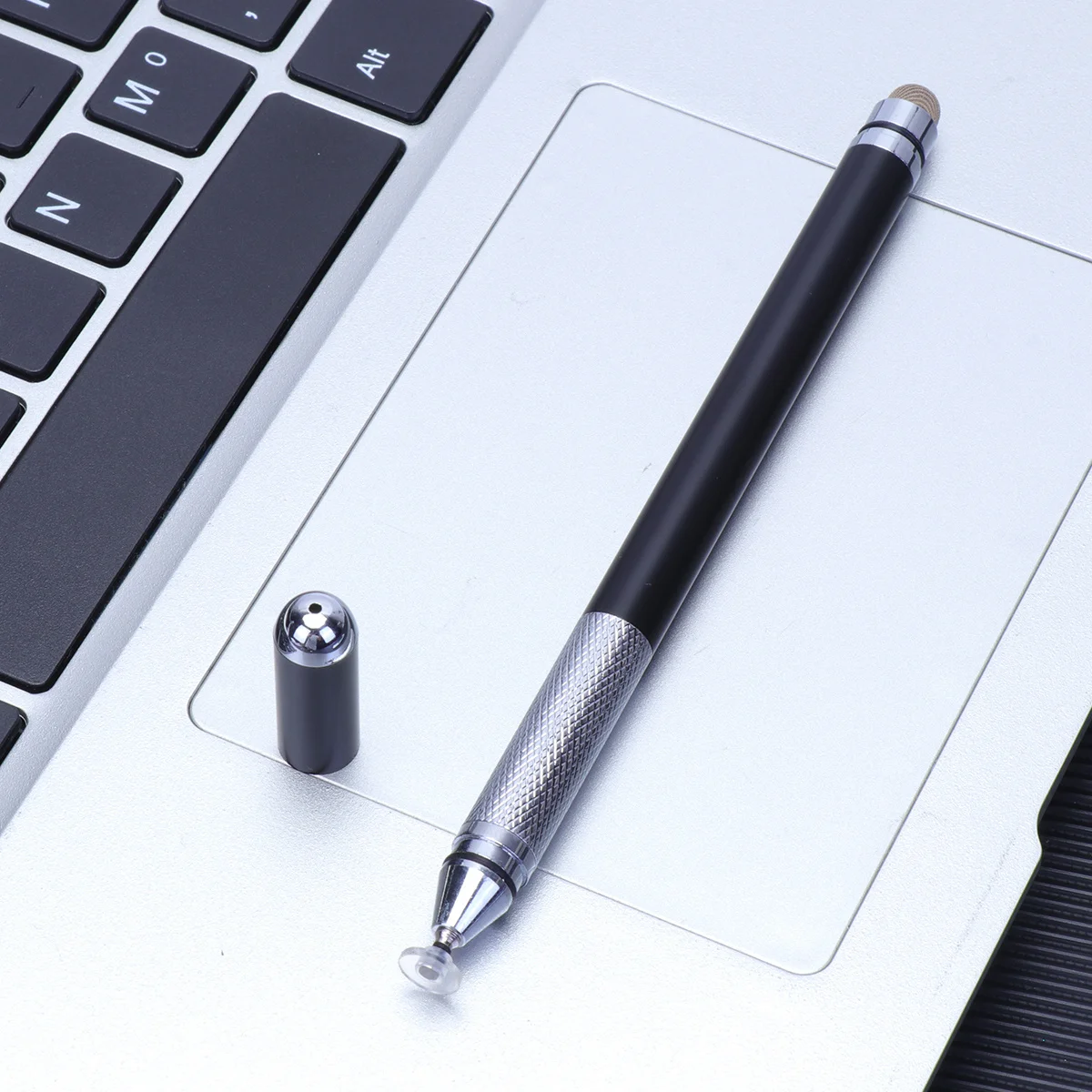 

Stylus Pen Black Metal Capacitive Screen Disc For Phone Tablet Laptop Drawing Note Taking Pens