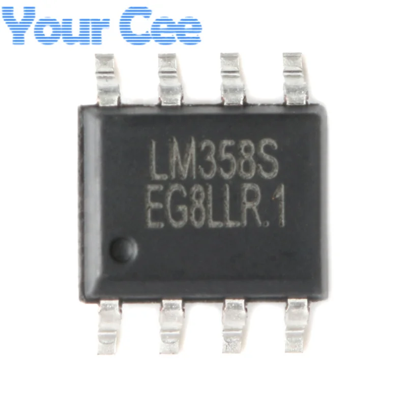 50pcs LM358S LM358 SOP-8 Dual Operational Amplifier Chip