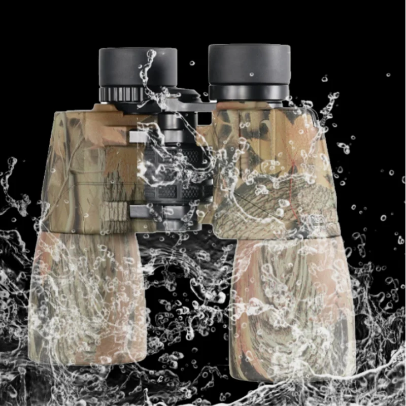 

ZC1050 10x50 Binoculars HD Professional BAK4 Prism FMC Green Film Waterproof Telescope Outdoor Hunting Camping Hiking Optics