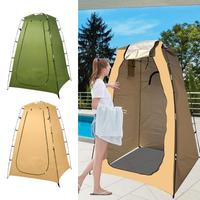Portable Outdoor Shower Bath Changing Fitting Room Tent Shelter Camping Beach Privacy Toilet Tent For Beach RV Backyards