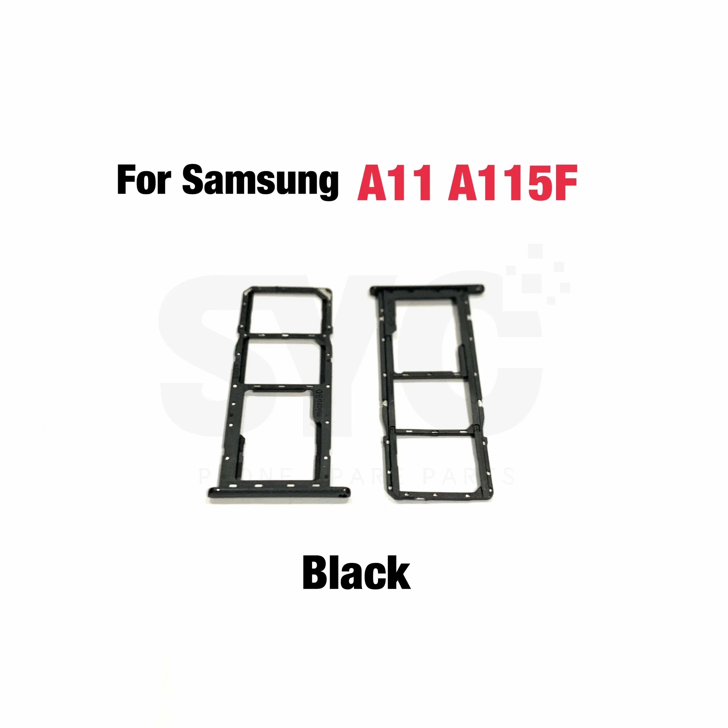 New Sim Tray Holder For Samsung  A11 A115 A115F SIM Card Tray Slot Holder Adapter Socket Repair Parts