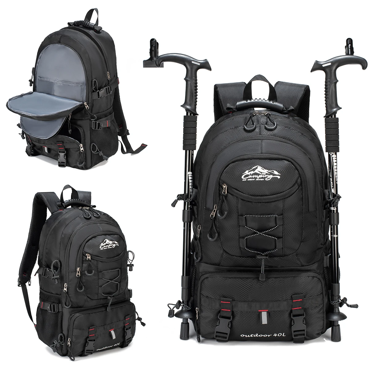 Travel backpack 40L waterproof lightweight outdoor hiking, men's and women's camping backpack - AliExpress 1524 Travel backpack 40L waterproof lightweight outdoor hiking, men's and women's camping backpack - AliExpress 1524
