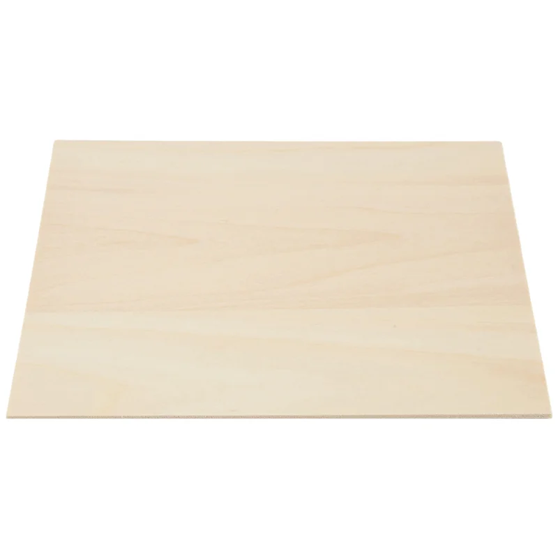 

NEW-20Pcs 20X20X0.2Cm Basswood Sheets Unfinished Wood Board, Rectangle Blank Wooden, Wooden Cutouts For Crafts