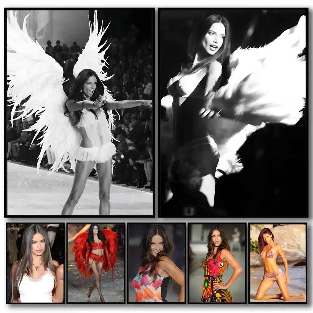 Pintura de A-Adriana Lima, caligrafía, lienzo de algodón, arte de pared, póster, pintura decorativa de calidad para sala de estar, decoración del hogar
