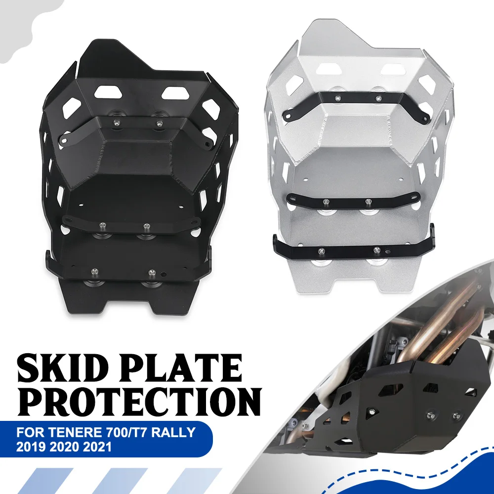

Aluminium Skid Plate Engine Guard Chassis Protection Cover Accessories For Yamaha Tenere 700/T7 Rally 2019 2020 2021 Motorcycle