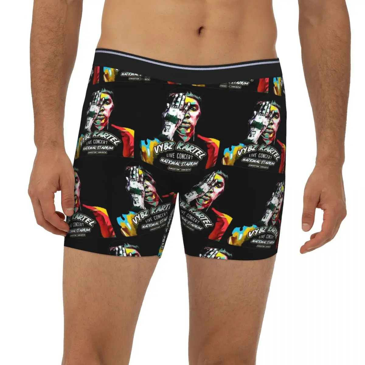 

A Di Teecha Aka Vybz Kartel Aka World Boss, длинные трусы-боксеры, короткие мужские трусы, нижнее белье для мужчин, подарки бойфренду