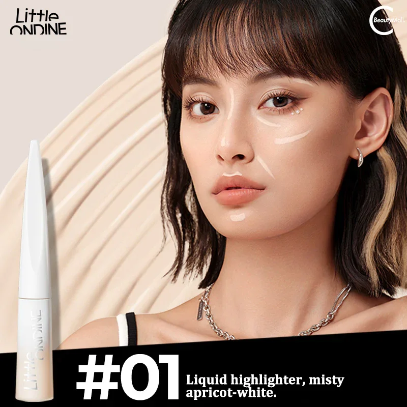 Little Ondine – stylo sculptant, surligneur et Contour, liquide, crème longue durée, maquillage bronzant