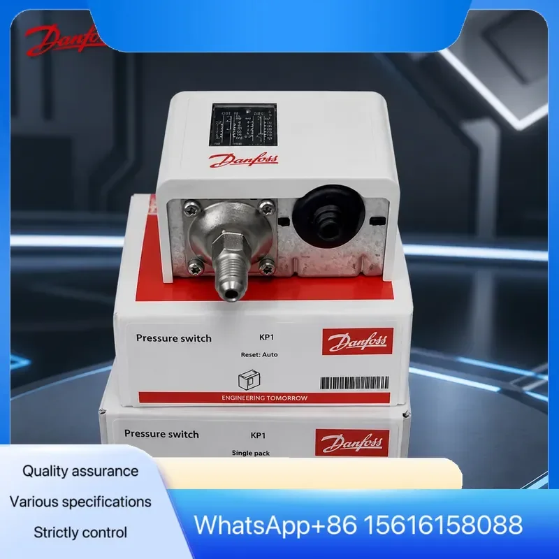 Original Danfoss KP1 KP5 High Low Pressure Switch Controller 060-1101 060-1171 060-1173 91 Refrigeration Compressor