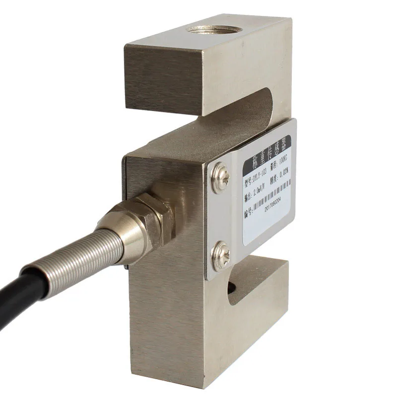 

S-type Force Transducers Pull Force Sensor Tension Measuring Pressure Transmitter Load Cell 10kg 50kg Ton 10t Level Sensor