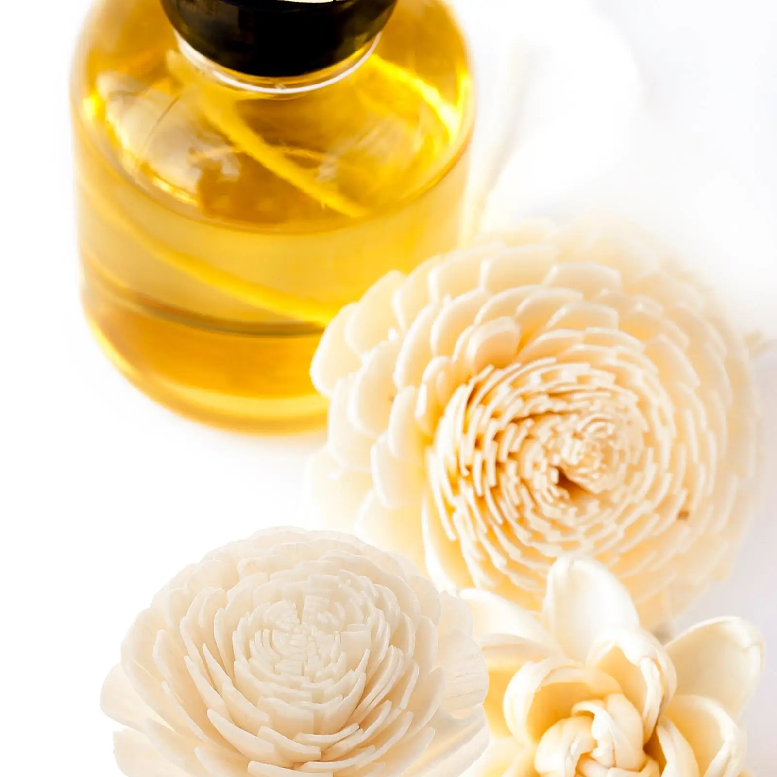 3 Pcs Rattan Aromatherapy Dried Flowers Home Decor Scented Room Accessories Water Absorption Capacity Stable Volatility