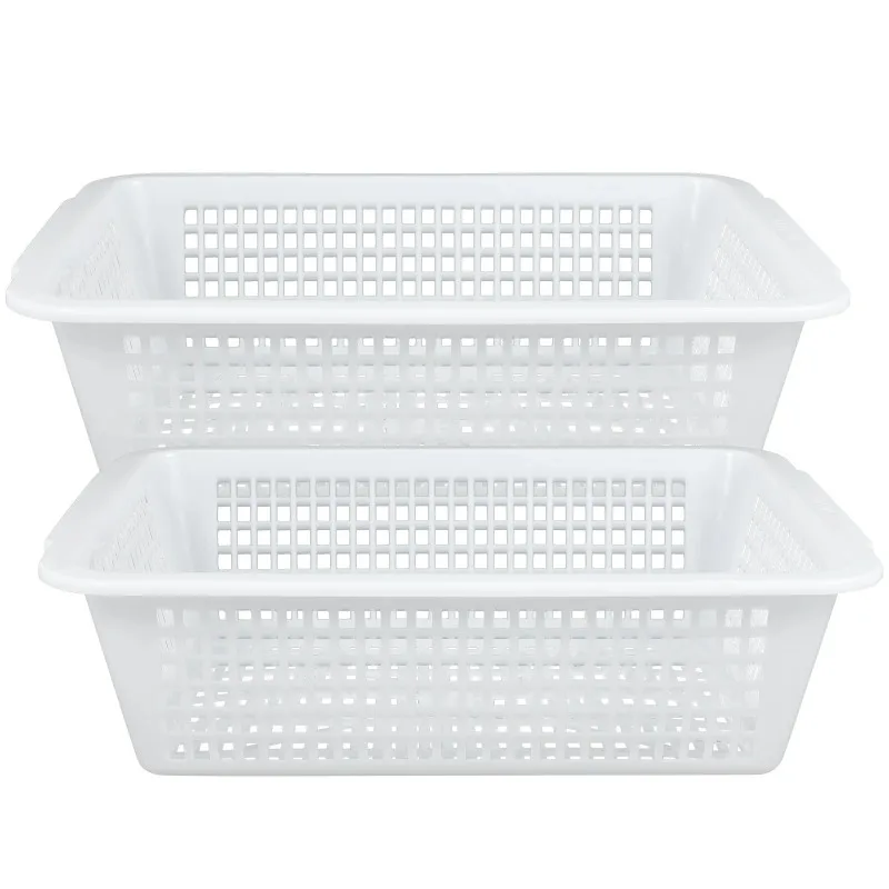 1Pcs Storage Basket Lightweight for Home Sundries Decorate Desktop File Organizer Abs Multifunctional Organizing