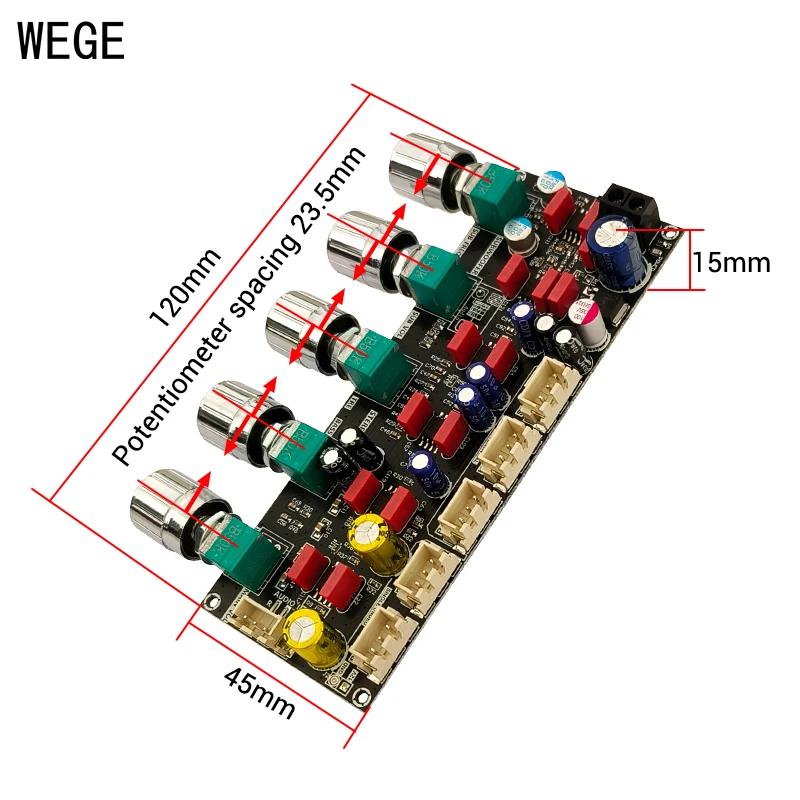 WEGE ZK-PRO1 HIFI Front Tone Board Stereo Subwoofer Operational