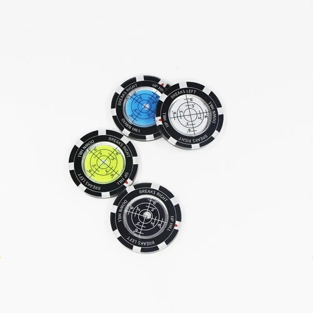 High Precision Golf Tools Leveler Ball Marker Training Tool Golf Slope Meter Easily Use Versatile Design Golf Spirit Level
