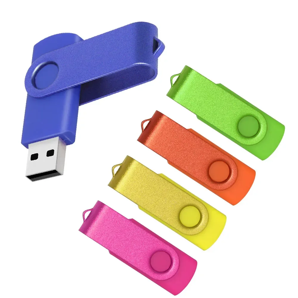 Unidad Flash USB de Metal, Pendrive de 16gb, 32gb, 64GB, 128GB, 2,0, 4G, 8G