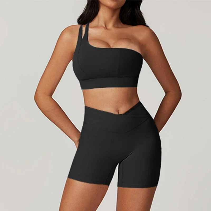 Trajes deportivos ajustados, conjunto de Yoga, chándal de 2 piezas para mujer, ropa de Fitness, conjuntos de pantalones acampanados, traje de gimnasio, ropa deportiva de entrenamiento para mujer