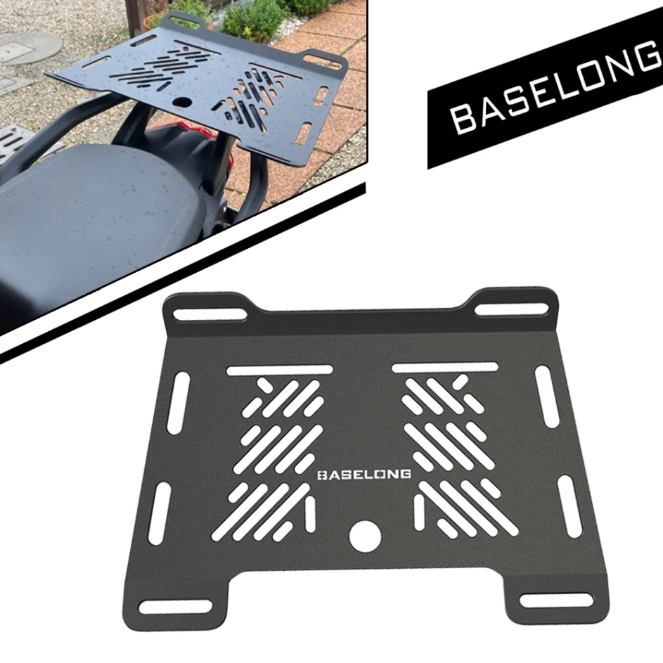 Rear Luggage Support Shelf Case Holder Trunk Frame Plate Bracket FOR MOTO GUZZI V7 Stone/Special V9 Bobber/Roamer V11 Bellagio