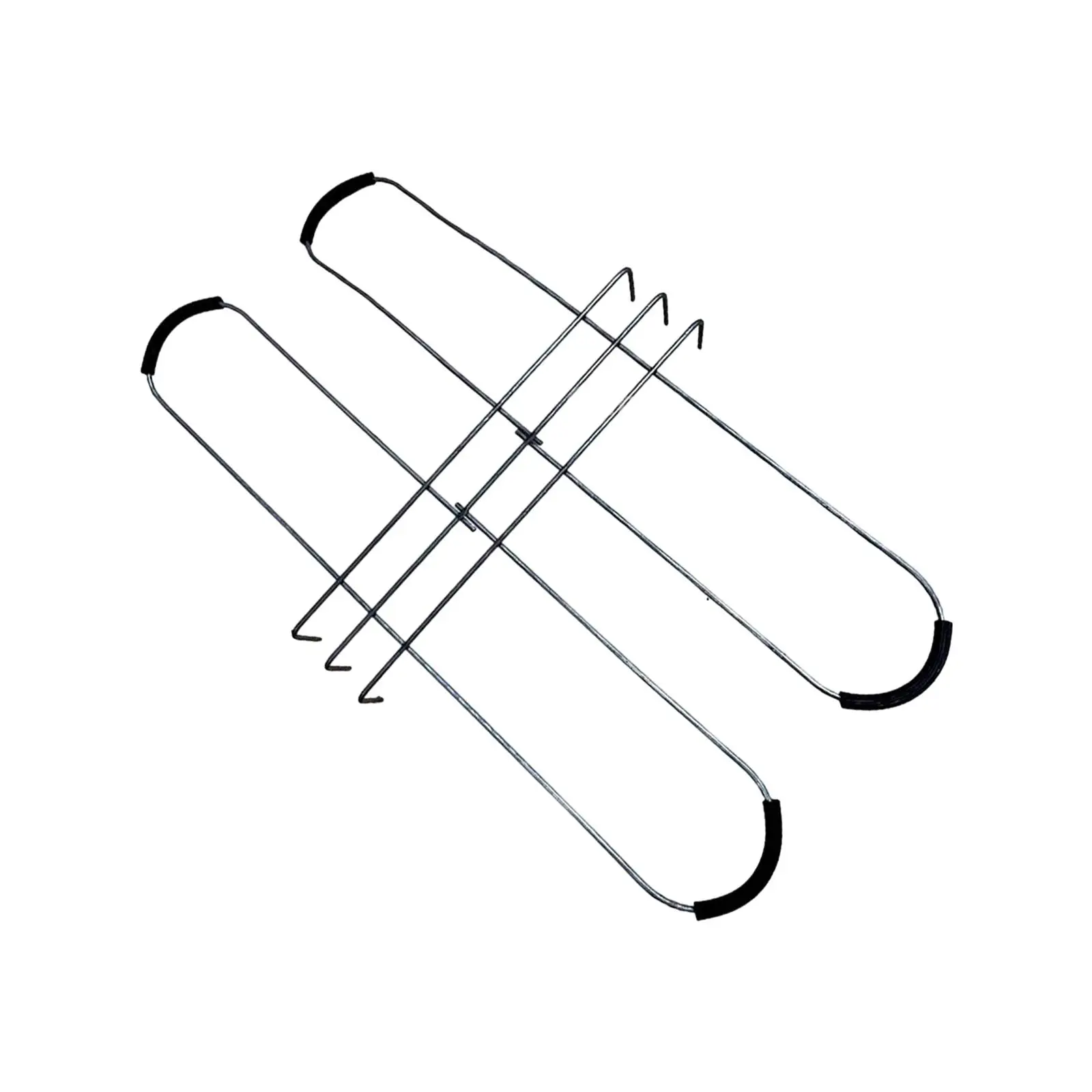 Headstone Flower Saddle Bendable Graves Saddle for Cemetery Outdoor Garden