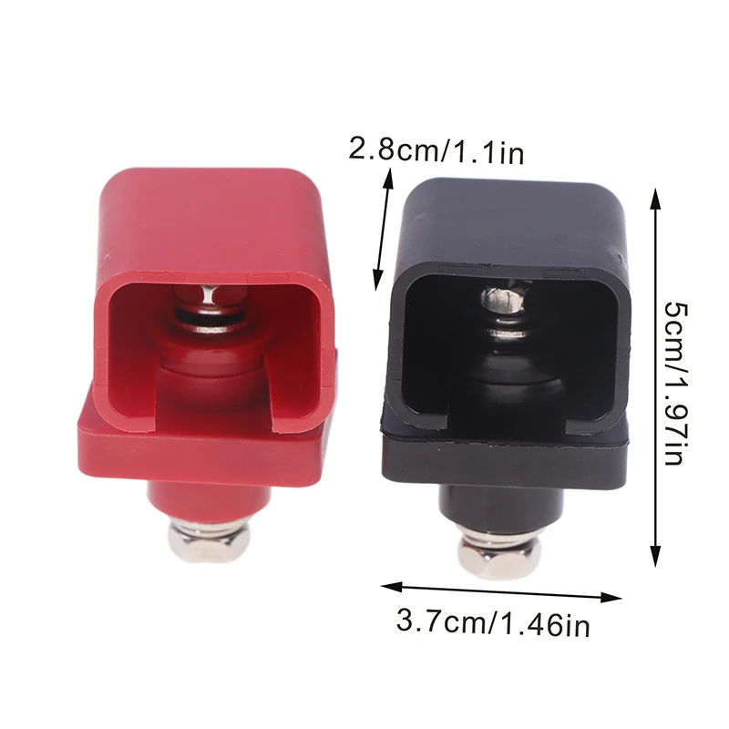 1/2Pcs 100A High Current Energy Storage Terminal Battery Connector Terminal Block Electrical Testing Equipment Accessories
